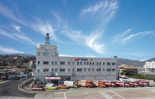 장수소방서 전경