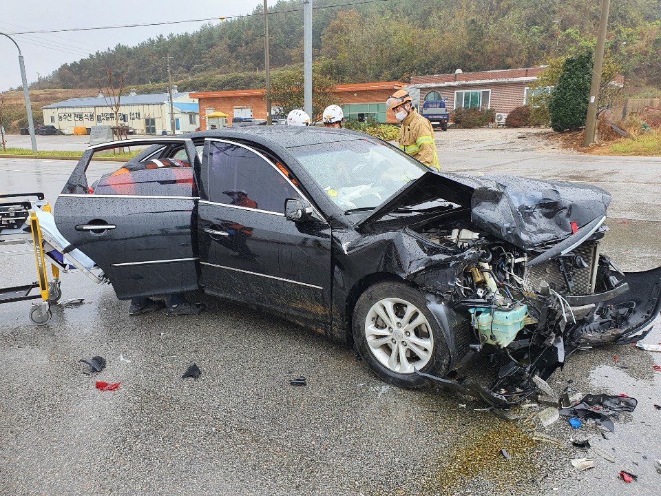 [무장센터]차대차 교통사고 현장