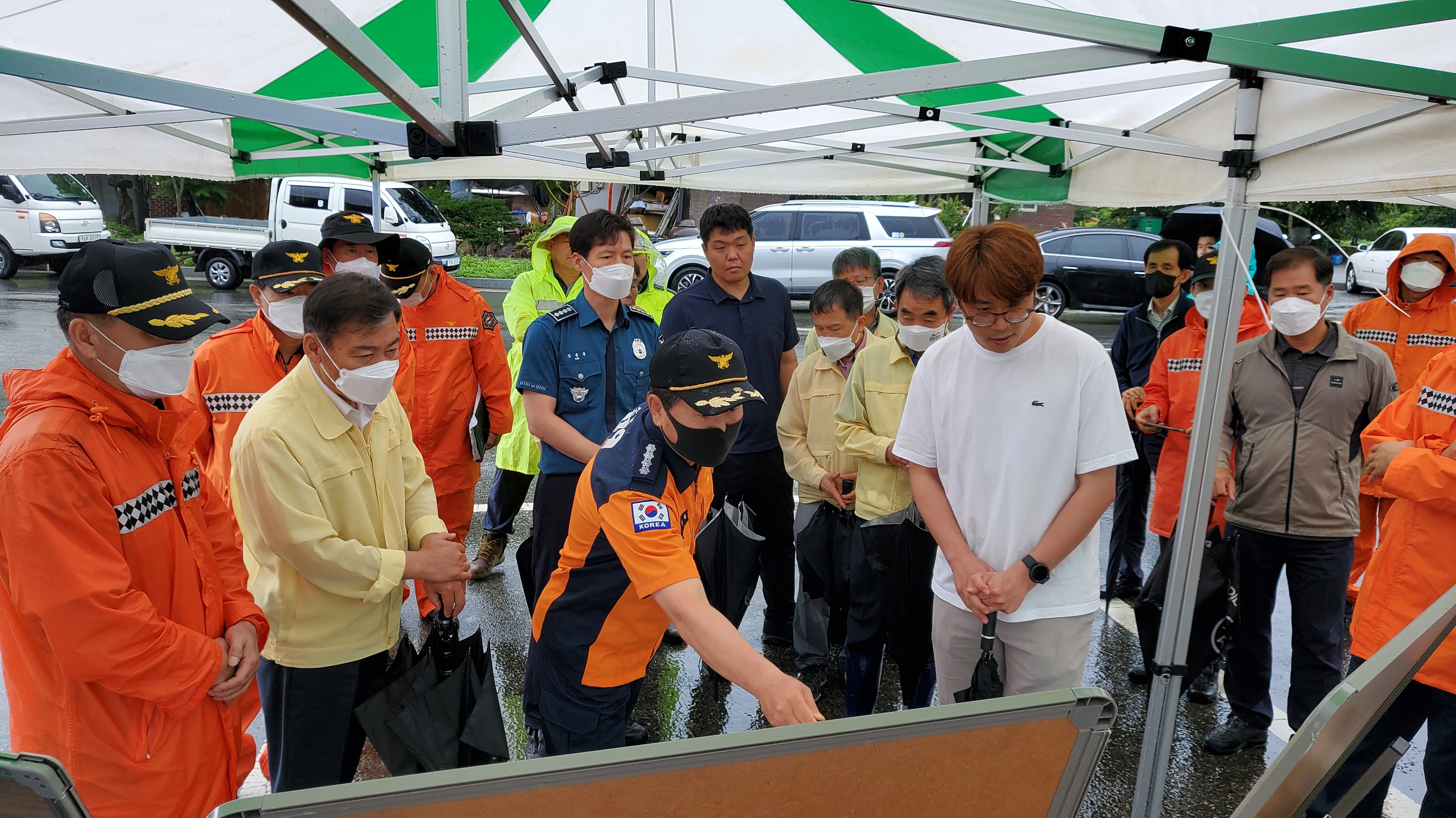 구봉산 실종자 수색 약식통제단 가동