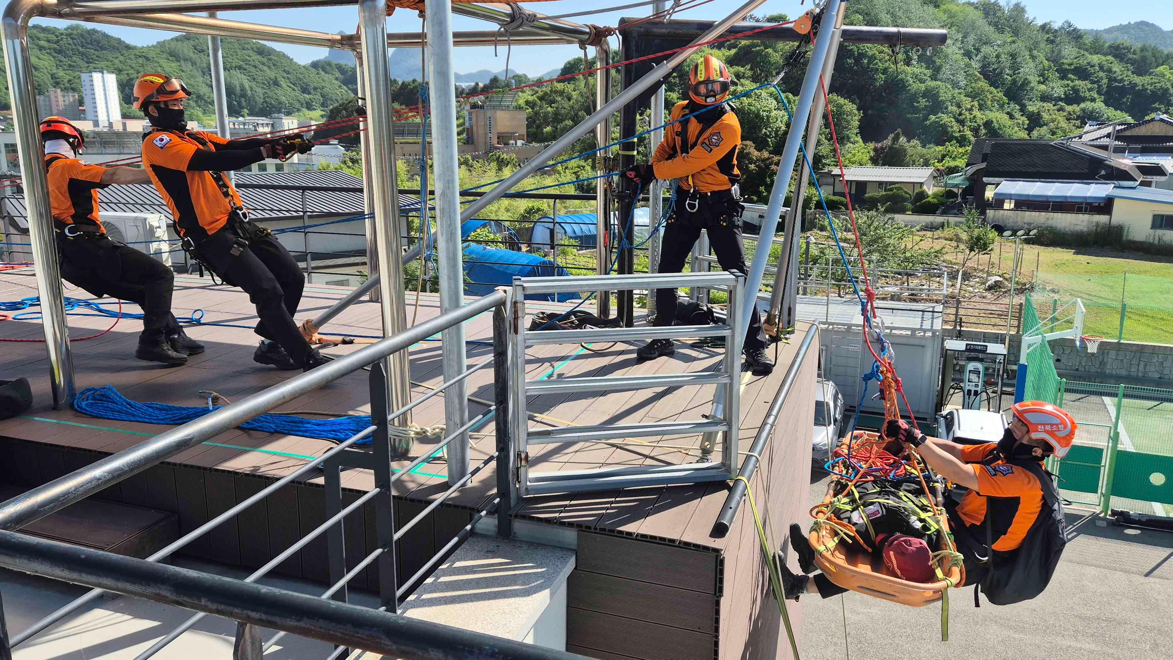 2025년 제 38회  전국소방기술경연대회 구조분야  맹연습