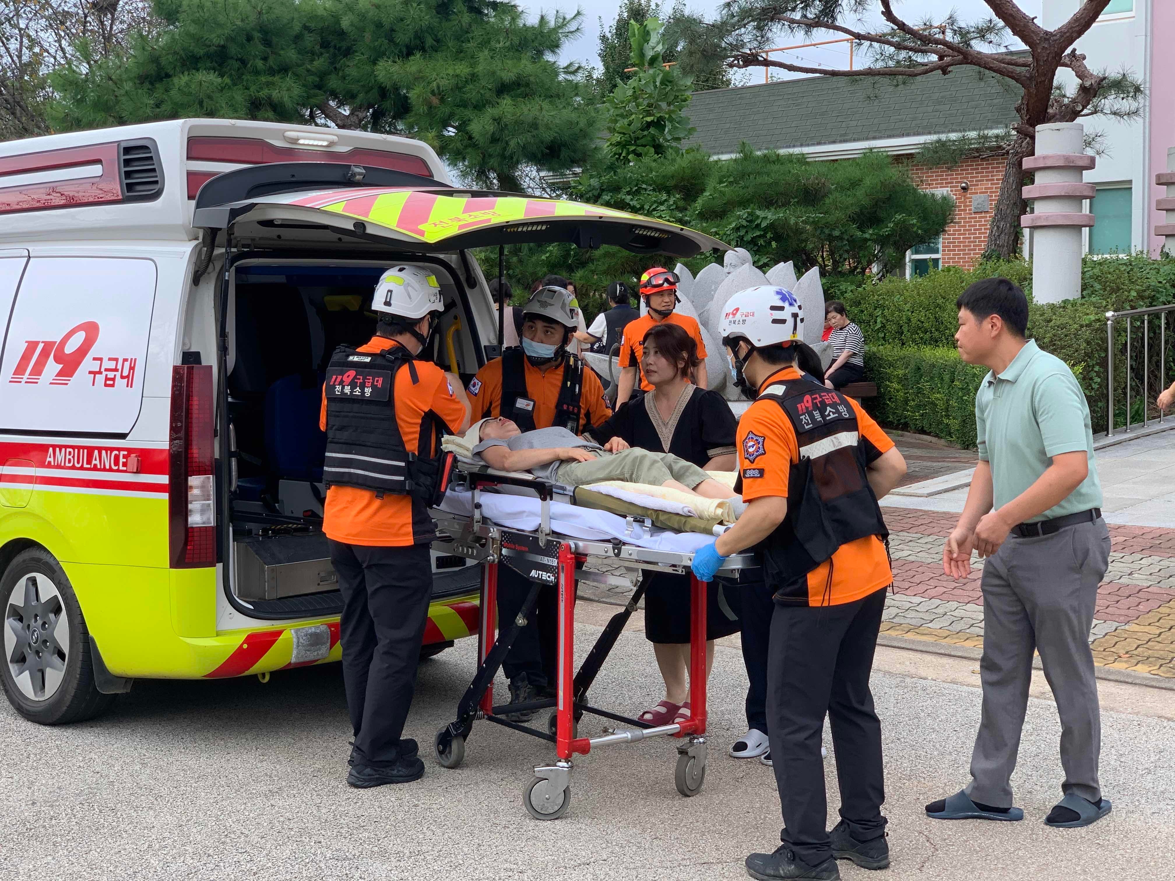 9.23 송산효도마을 합동소방훈련1