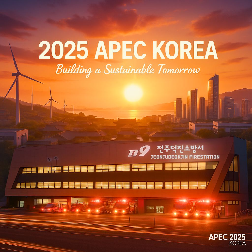 2025. 10. 28.APEC 정상회의 기간,  전주덕진소방서가 지키는  ‘24시간 안전방패’