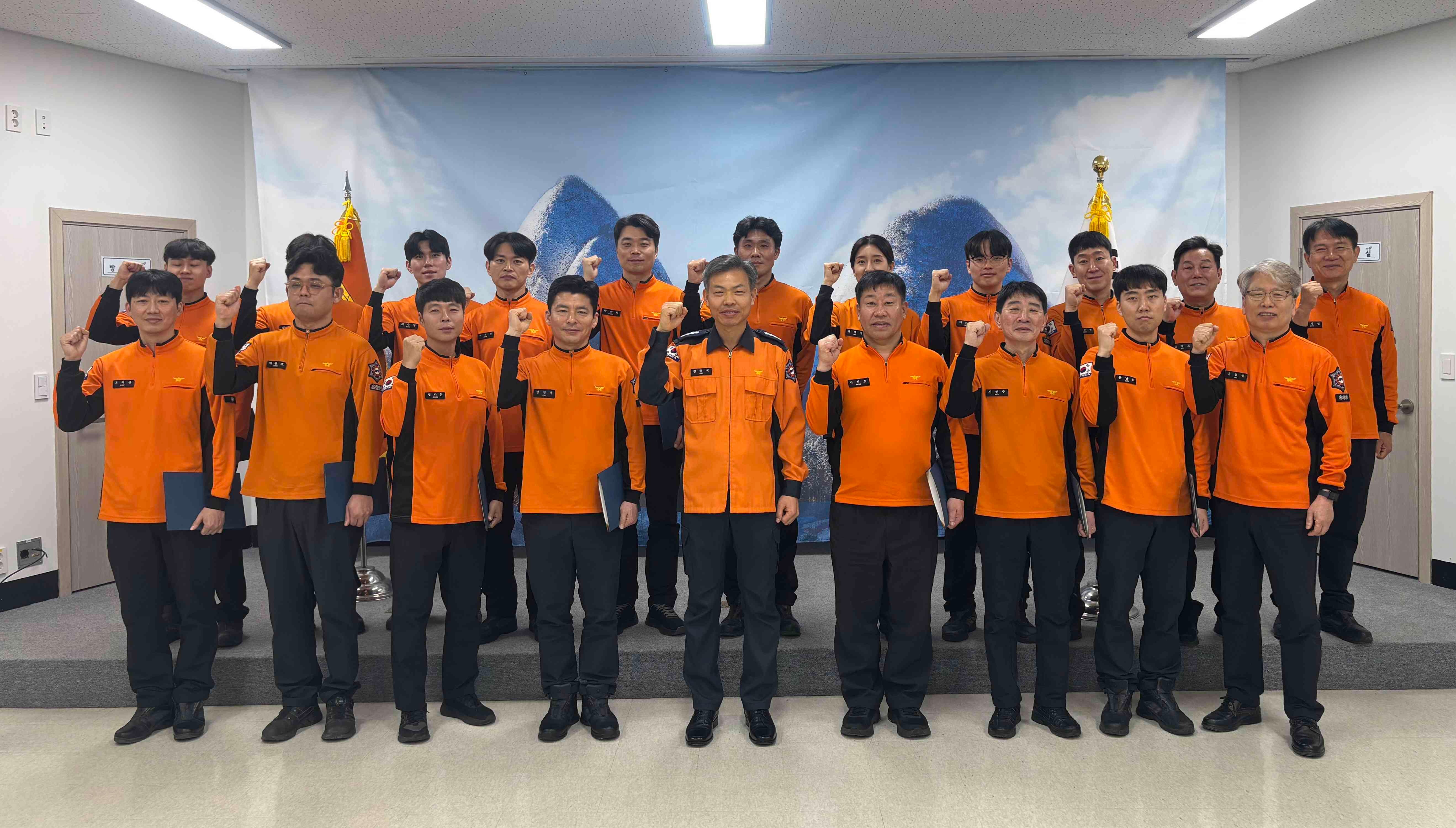 2026년 상반기 현장중심 소방활동 다짐할 전입자 신고식1