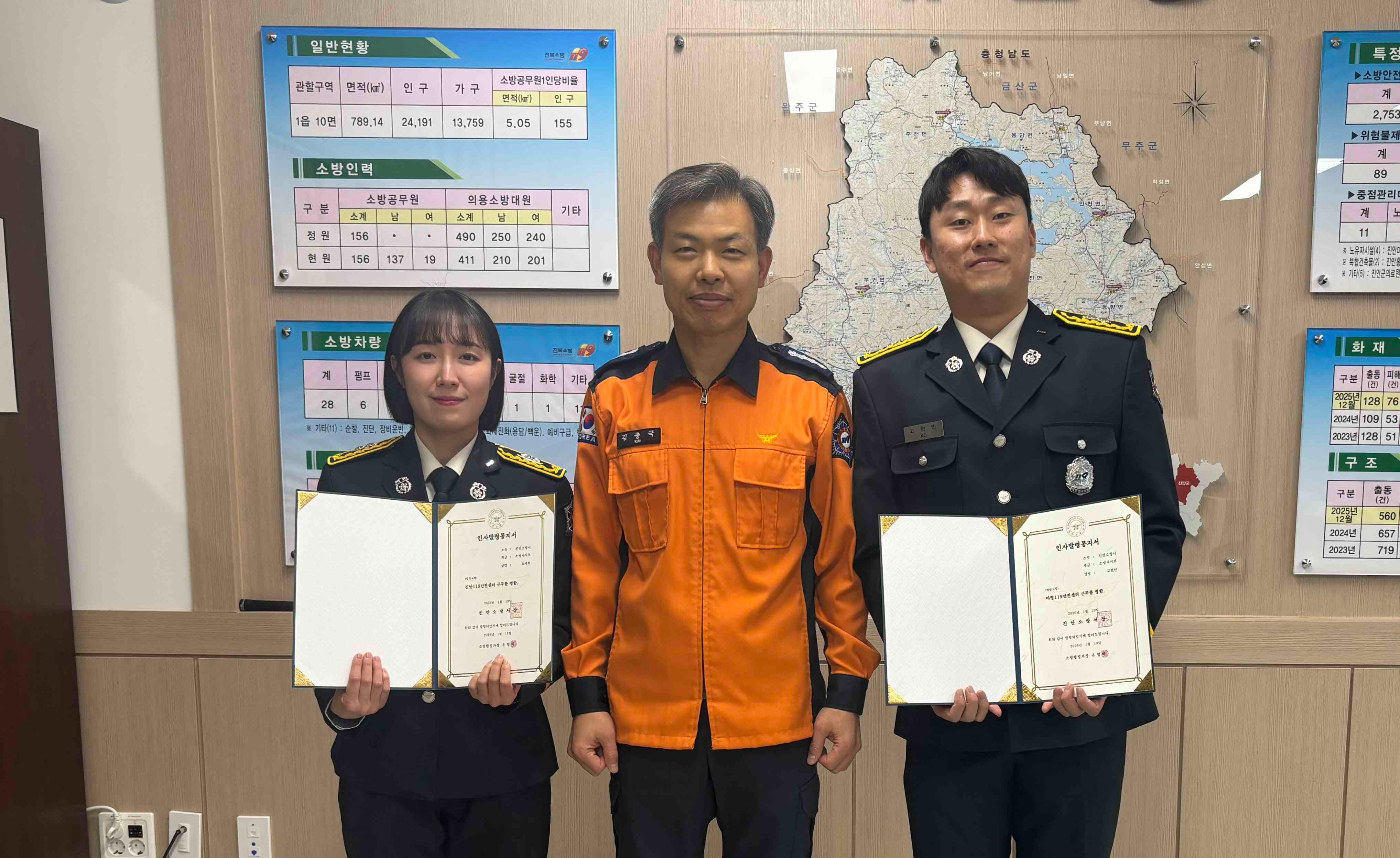 2026년 상반기 현장중심 소방활동 다짐할 전입자 신고식2