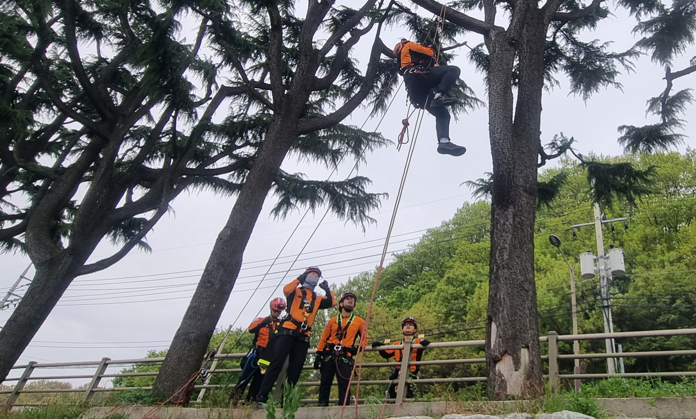 2026. 4. 17. (금) 전주덕진소방서 119구조대 산악사고 대비 훈련 실시2