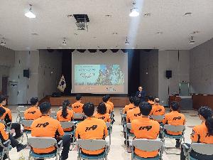 소방자동차 교통사고 저감 안전교육 실시