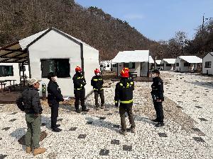 봄철 안전한 캠핑 위한 남원시 합동 야영장 안전점검 실시